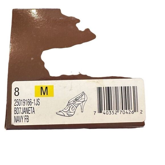 Bandolino navy sandal pump - Picture 6 of 6